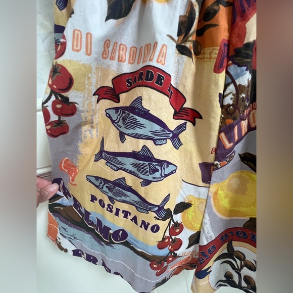 NWT new small Anthropologie Maeve layered bustier romper Italy lemon portofino - Picture 10 of 17